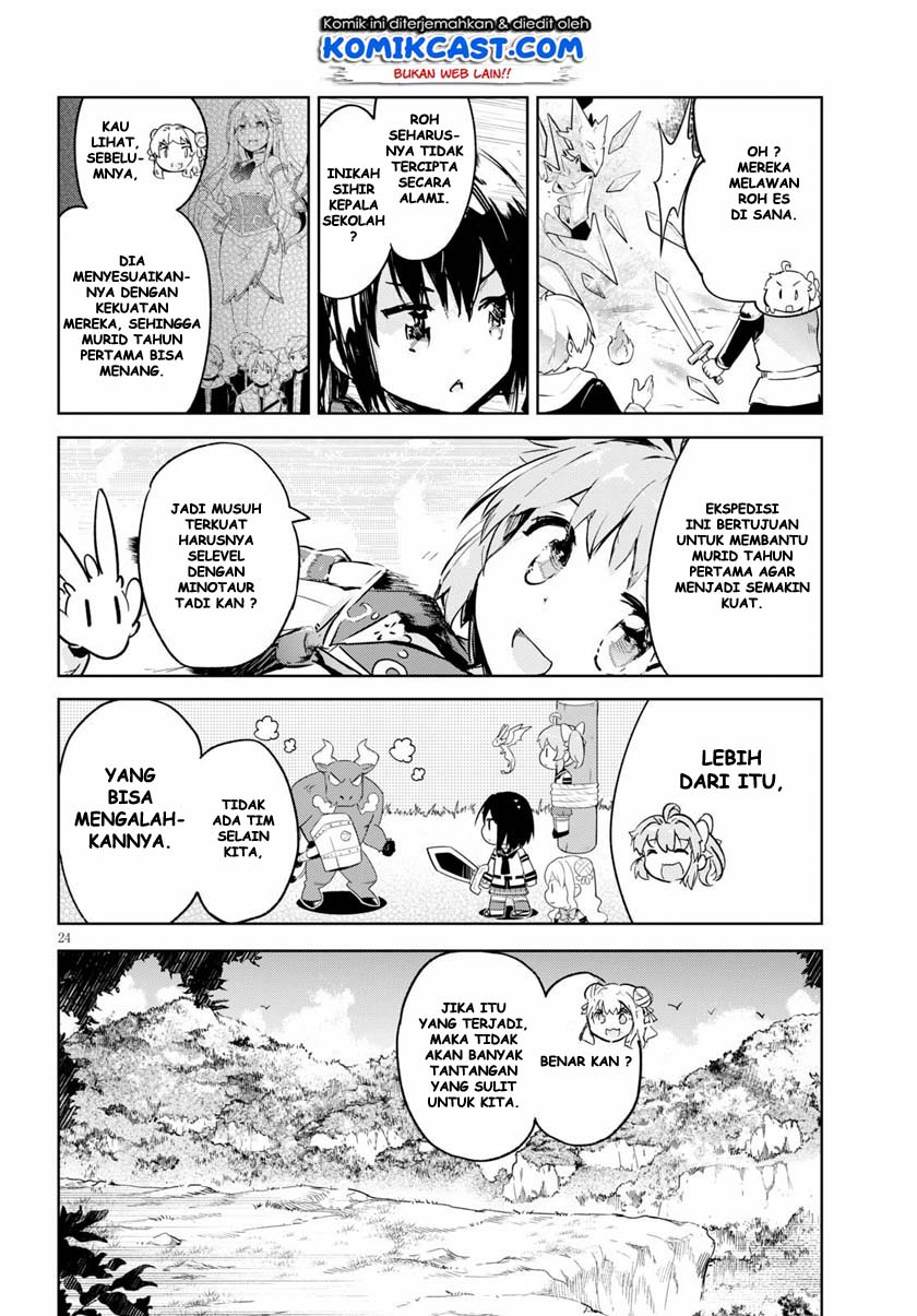 Kenshi wo Mezashite Nyuugaku shita no ni Mahou Tekisei 9999 nan desu kedo!? Chapter 31 Bahasa Indonesia